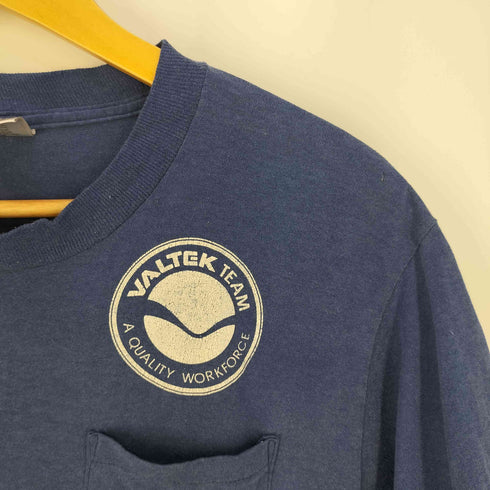 オニータ ONEITA 90s USA製 シングルステッチ ロゴプリント ポケット Tシャツ メンズ import:M