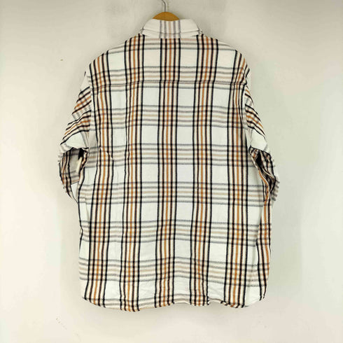 ビューティーアンドユースユナイテッドアローズ BEAUTY & YOUTH UNITED ARROWS ヘビーツイル チェック ビッグシルエット シャツ メンズ JPN:M