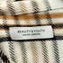 ビューティーアンドユースユナイテッドアローズ BEAUTY & YOUTH UNITED ARROWS ヘビーツイル チェック ビッグシルエット シャツ メンズ JPN:M
