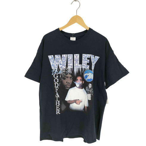 GODFATHER ラッパー プリント S/S クルーネック Tシャツ メンズ import:XL