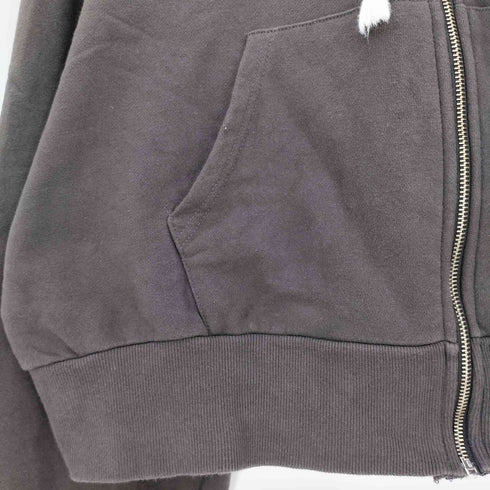 GARMENTS 短丈 ジップアップフーディ メンズ