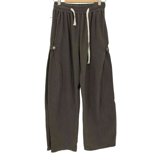 GARMENTS 変形 ワイドスウェットパンツ メンズ