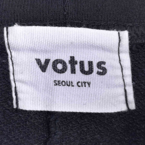 votus 短丈 インサイドアウト ジップアップフーディ メンズ