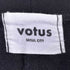 votus 短丈 インサイドアウト ジップアップフーディ メンズ