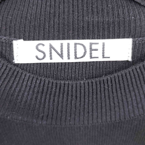 スナイデル snidel フリルニットドッキングワンピース レディース 0