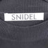 スナイデル snidel フリルニットドッキングワンピース レディース 0