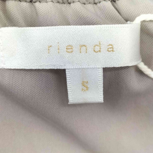 リエンダ rienda バストカットフレアOP レディース JPN:S