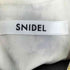 スナイデル snidel バックオープンバリエプリントレーヨンワンピース レディース 0