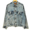 リーバイス Levis 88年 USA製 70507-0219 ケミカルウォッシュ デニムトラッカージャケット メンズ import:L