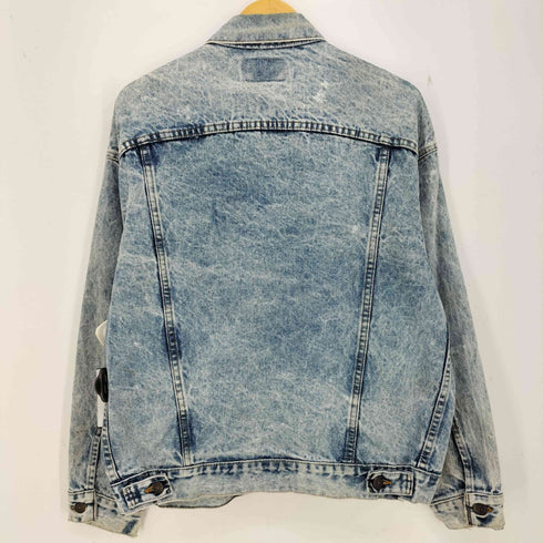 リーバイス Levis 88年 USA製 70507-0219 ケミカルウォッシュ デニムトラッカージャケット メンズ import:L
