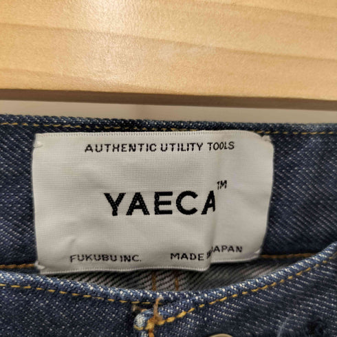 ヤエカ YAECA 5ポケット ジップフライ デニム パンツ レディース