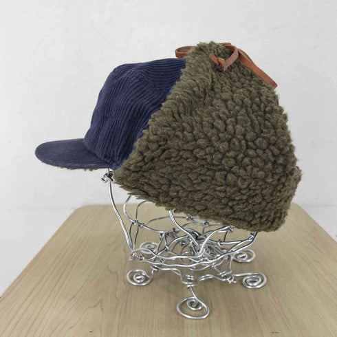 ビームスボーイ BEAMS BOY ボア×コーデュロイ フライトキャップ レディース