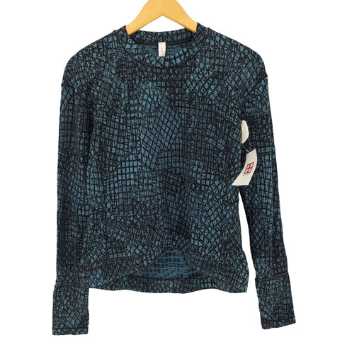 ルルレモン lululemon 総柄 L/S カットソー レディース import:M
