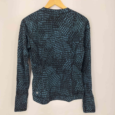 ルルレモン lululemon 総柄 L/S カットソー レディース import:M