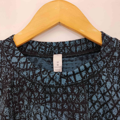 ルルレモン lululemon 総柄 L/S カットソー レディース import:M