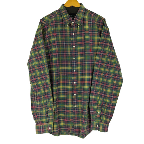 ラルフローレン RALPH LAUREN CLASSIC FIT チェックボタンダウンシャツ メンズ XLT