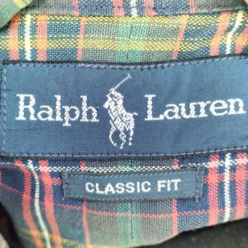 ラルフローレン RALPH LAUREN CLASSIC FIT チェックボタンダウンシャツ メンズ XLT