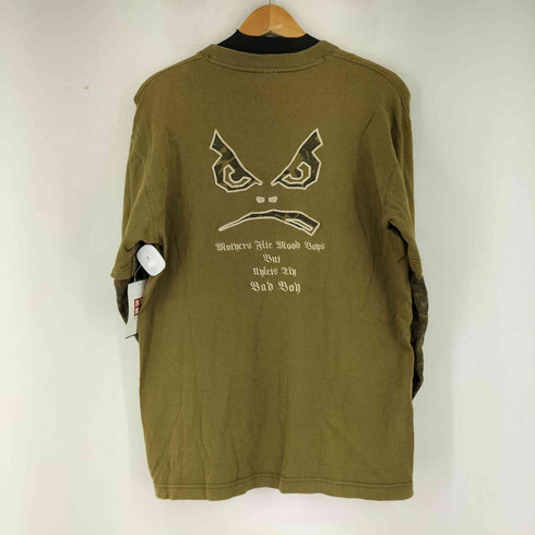 バッドボーイ BADBOY カモ柄レイヤード L/S Tシャツ メンズ JPN:L