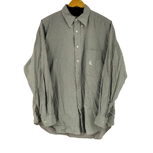 ノーティカ NAUTICA チェックボタンダウンシャツ メンズ JPN:L