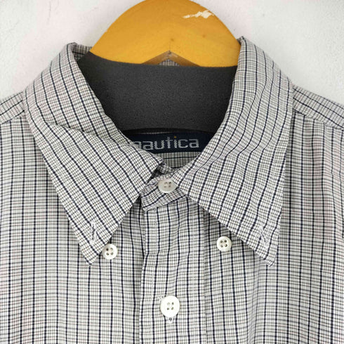 ノーティカ NAUTICA チェックボタンダウンシャツ メンズ JPN:L