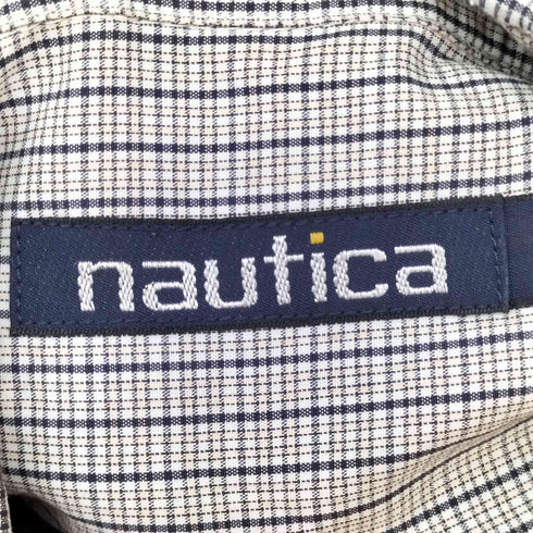 ノーティカ NAUTICA チェックボタンダウンシャツ メンズ JPN:L