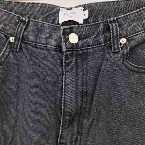 WEEKEND SEOUL ワイド ブラックデニムパンツ メンズ S