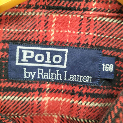 ポロバイラルフローレン Polo by RALPH LAUREN 2Pチェックネルシャツ レディース 160