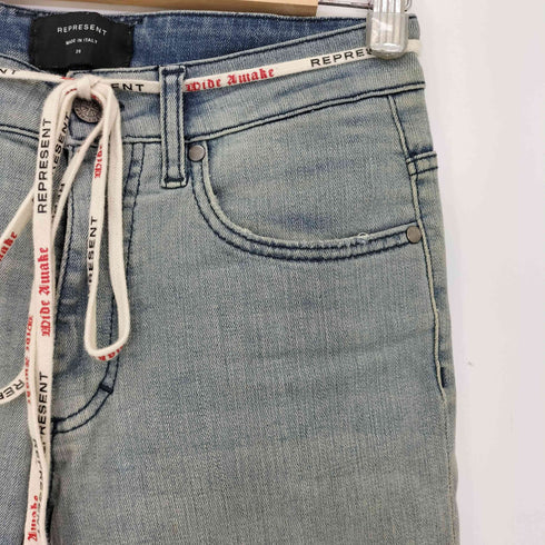 リプレゼント REPRESENT イタリア製 ダメージスキニーデニム メンズ 28