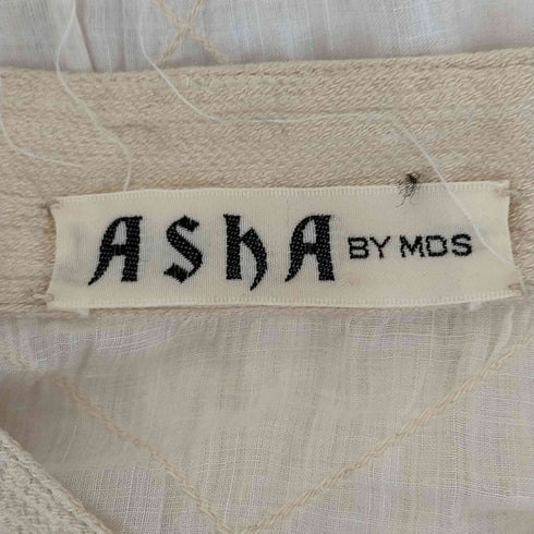 ミヤケデザインスタジオ AShA BY MDS バンドカラーインドコットンシャツ レディース JPN:M