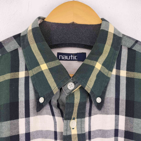 ノーティカ NAUTICA タータンチェックボタンダウンシャツ メンズ JPN:XL