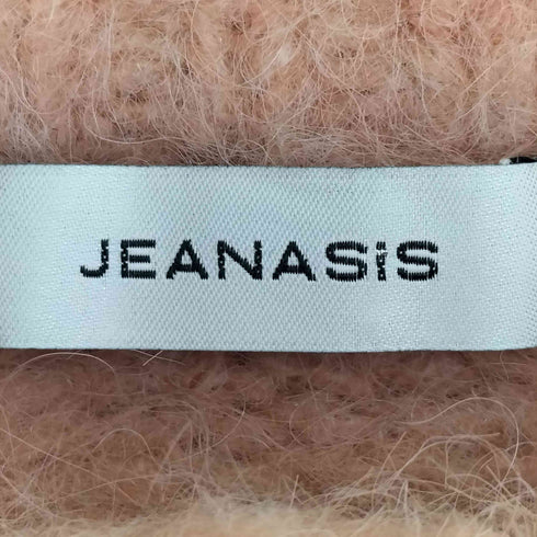 ジーナシス JEANASIS リッチシャギーショートクルーカーディガン レディース FREE