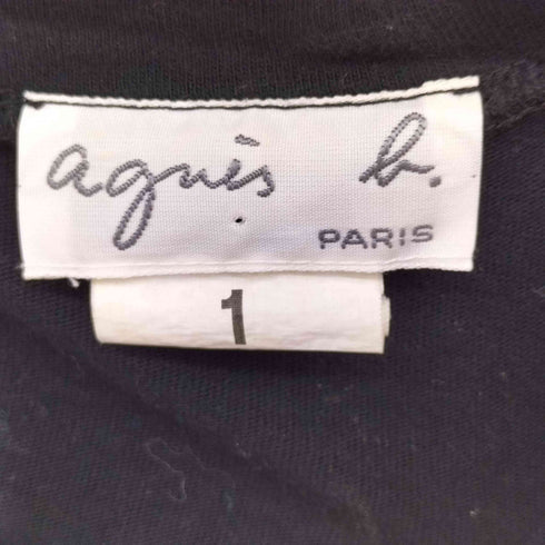 アニエスベー agnes b. PARIS Vネック Tシャツ レディース 1