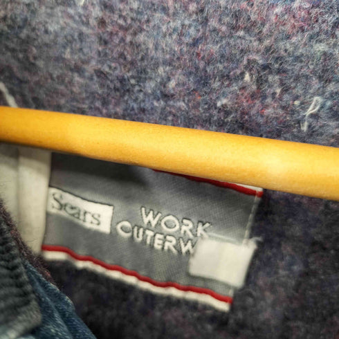 シアーズ Sears 70S~80S WORK OUTERWEAR 裏地ブランケット デニムカバーオール メンズ