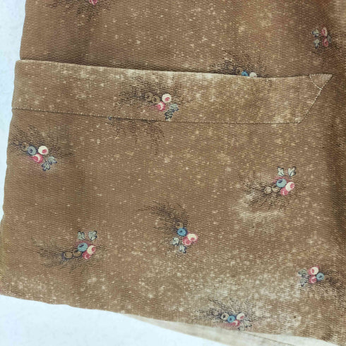 1800年 舞台衣装 アンティーク 花柄ベスト メンズ