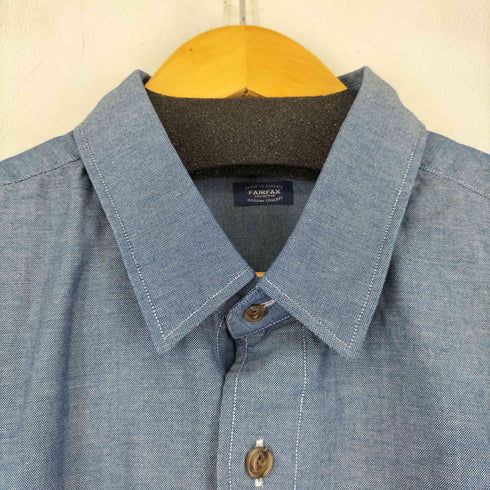 フェアファクス FAIRFAX 両フラップ ボタンダウンシャツ メンズ LL