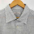 エルメネジルドゼニア Ermenegildo Zegna レギュラーカラー 半袖チェックシャツ メンズ import:XL