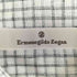 エルメネジルドゼニア Ermenegildo Zegna レギュラーカラー 半袖チェックシャツ メンズ import:XL
