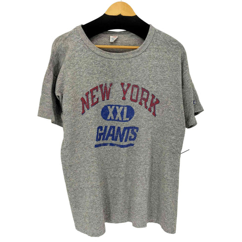 チャンピオン Champion 80S トリコタグ 3段ラバープリント Tシャツ 霜降り メンズ import:L