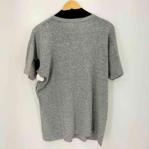 チャンピオン Champion 80S トリコタグ 3段ラバープリント Tシャツ 霜降り メンズ import:L
