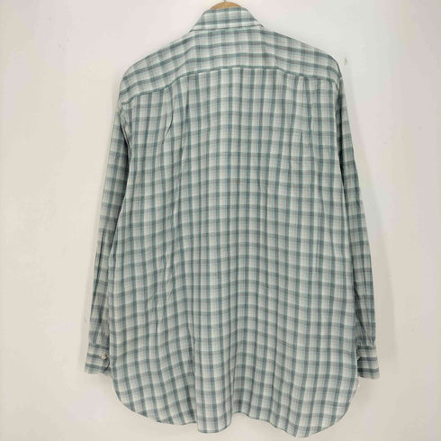 エルメネジルドゼニア Ermenegildo Zegna オーバーサイズ ボタンダウン チェックシャツ メンズ 43 / 17