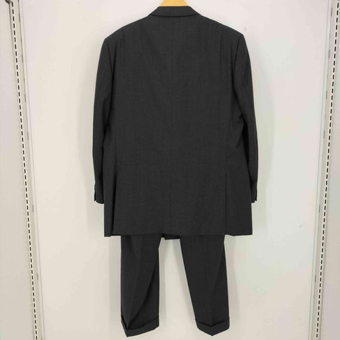エルメネジルドゼニア Ermenegildo Zegna SUPER 100's ダブルブレストジャケット 3タックパンツ スーツセットアップ メンズ 上:58 下:表記無