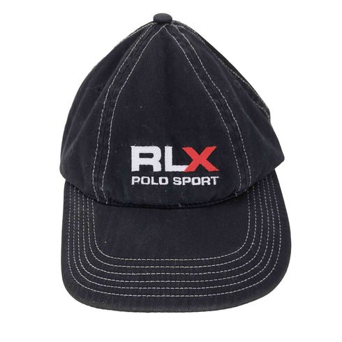 ポロスポーツ POLO SPORT RLX 刺繍 6パネル ステッチデザイン キャップ メンズ ONE SIZE