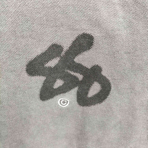 ステューシー Stussy 00S 紺タグ 染み込み プリント ラグラン クルーネック スウェット メンズ import:L