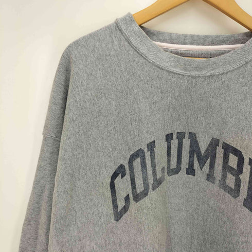チャンピオン Champion 90-00S メキシコ製 ORIGINAL REVERSE WEAVE COLUMBIA アーチ プリント クルーネック スウェット メンズ import:XXL