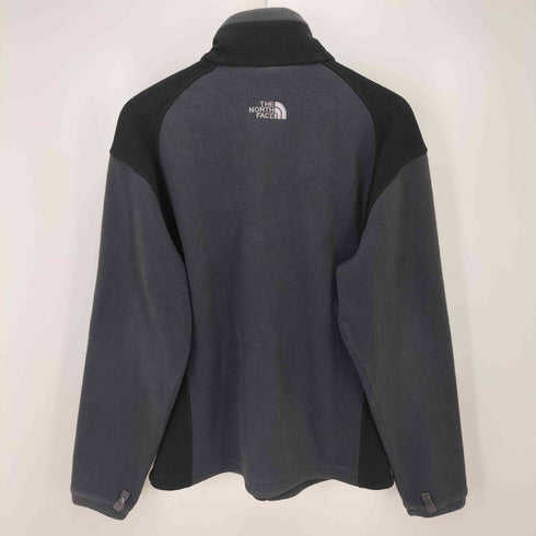 ザノースフェイス THE NORTH FACE ロゴ刺繍 ジップアップ フリースジャケット メンズ import:M