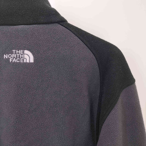 ザノースフェイス THE NORTH FACE ロゴ刺繍 ジップアップ フリースジャケット メンズ import:M