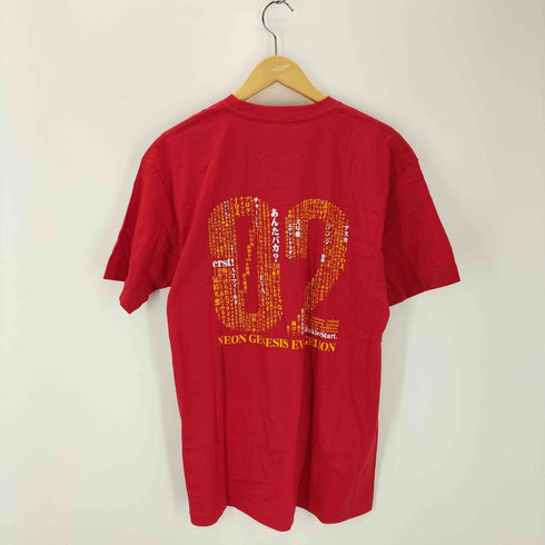 アニメプリントクルーネックTシャツ メンズ JPN:L