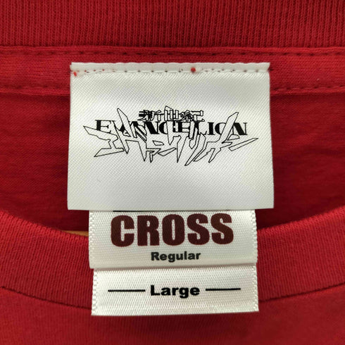 アニメプリントクルーネックTシャツ メンズ JPN:L