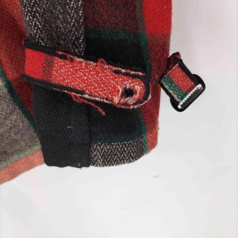 ウールリッチ WOOLRICH 60S 白タグ 棒TALON Dポケ チェック ウールジップジャケット メンズ