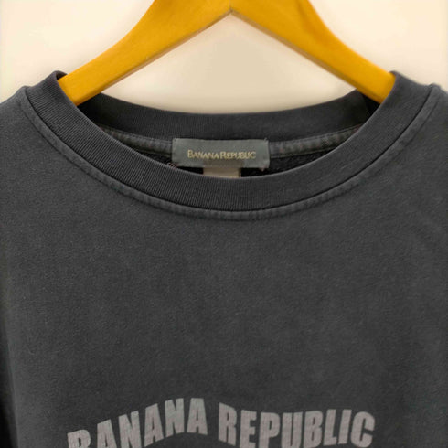 バナナリパブリック BANANA REPUBLIC シンガポール製 ロゴプリントスウェット メンズ JPN:M